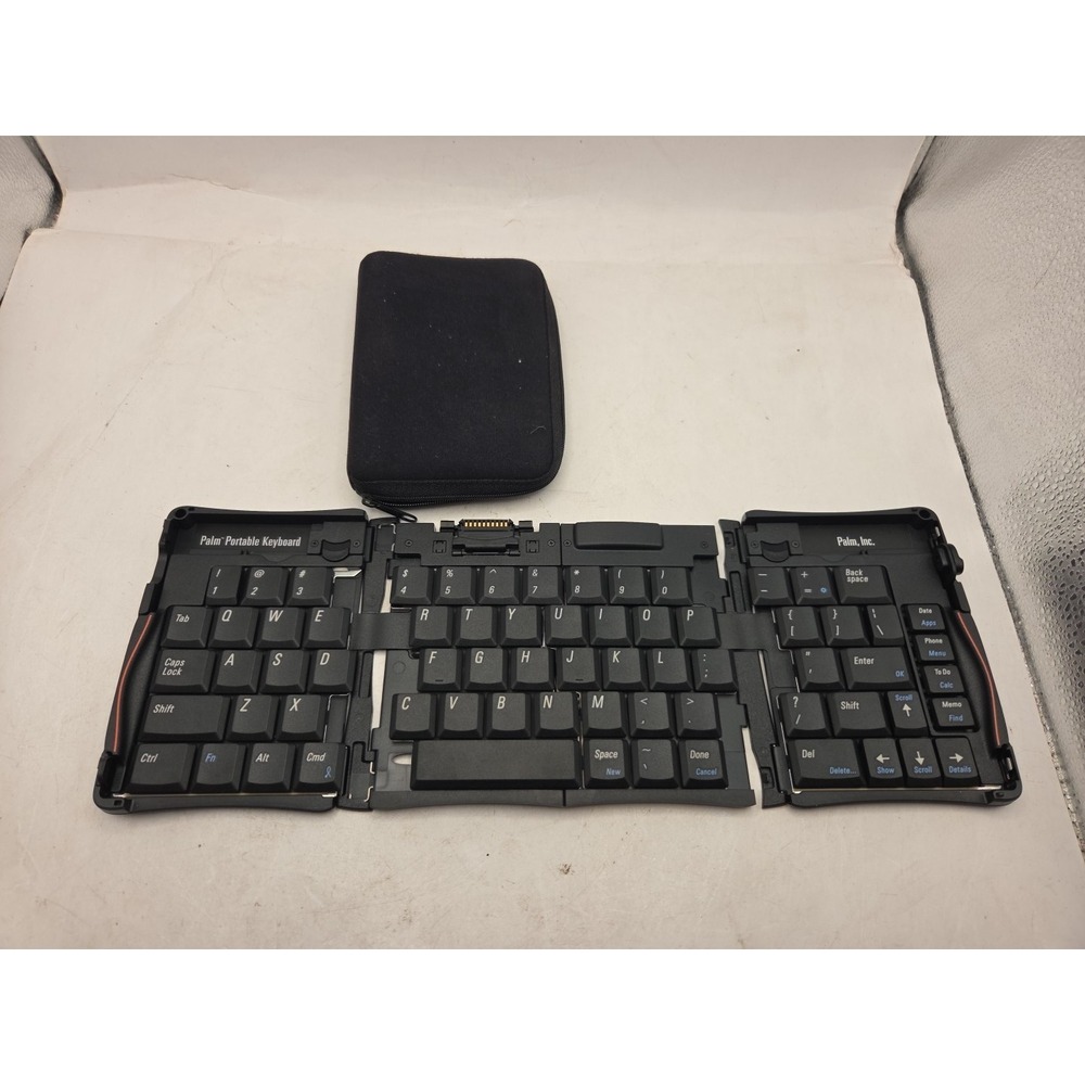 Palm Portable Keyboard Full Size Foldable Keyboard P10713U In Pouch - Works
